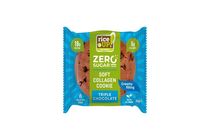 RiceUp! Zero Cookies Kollagén, protein keksz Triplacsoki ízű, 60 g