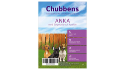 Chubbens Hund (liten ras) Anka med sötpotatis och apelsin 2kg