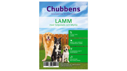 Chubbens Hund Lamm med Sötpotatis & Mynta 2kg