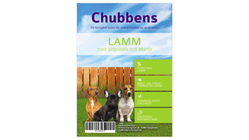 Chubbens Hund (liten ras) Lamm med Sötpotatis & Mynta 2kg