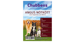 Chubbens Hund Angus Nötkött med Sötpotatis och Morot 2kg