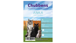 Chubbens Katt Anka med Sardiner 300g