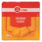 Váš Výběr Cheddar plátky | 100 g