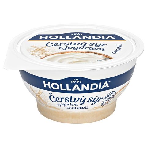 Hollandia Čerstvý sýr s jogurtem Originál | 125 g