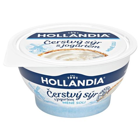 Hollandia Čerstvý sýr s jogurtem méně soli | 125 g