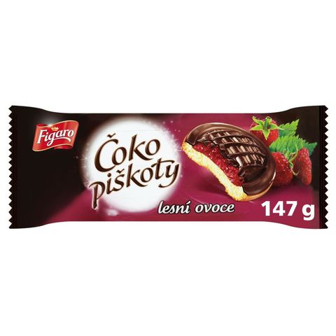 Figaro Lesní ovoce čoko piškoty | 147 g