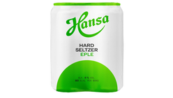 Hansa Hard Seltzer Eple | 4 x 0.33l