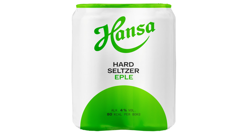 Hansa Hard Seltzer Eple | 4 x 0.33l