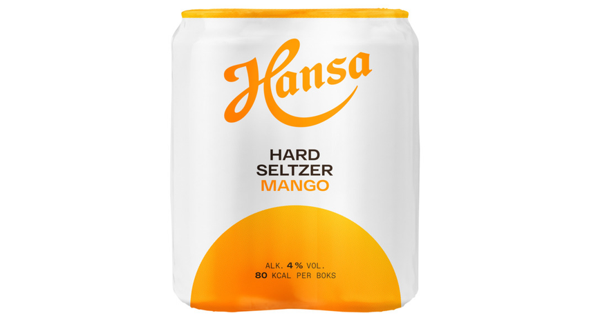 Hansa Hard Seltzer Mango | 4 x 0.33l