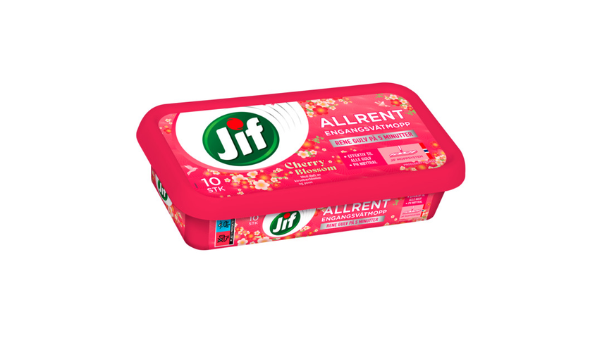 Jif Engangsvåtmop Cherry Blossom | 10stk