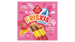 Hennig-Olsen Friskis Sorbet | 6stk