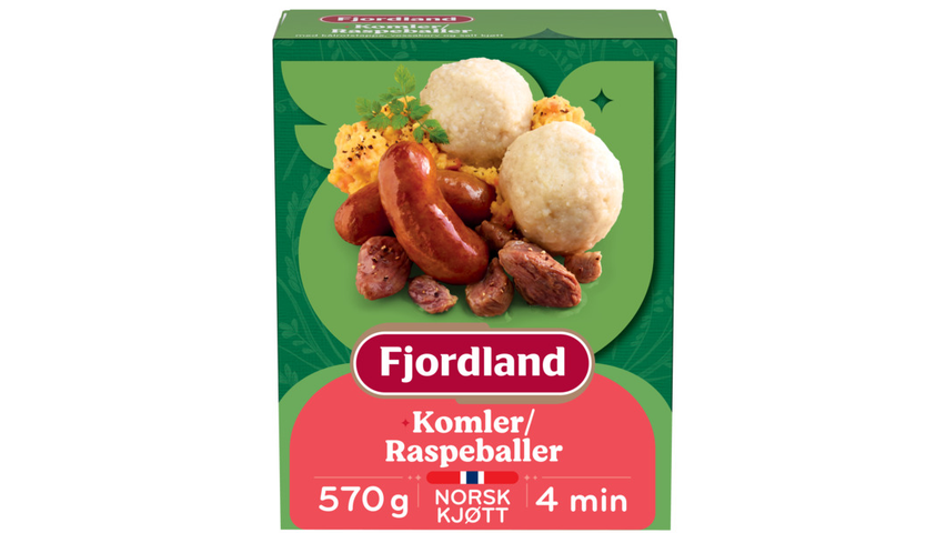 Fjordland Komler/Raspeballer | 570 gr