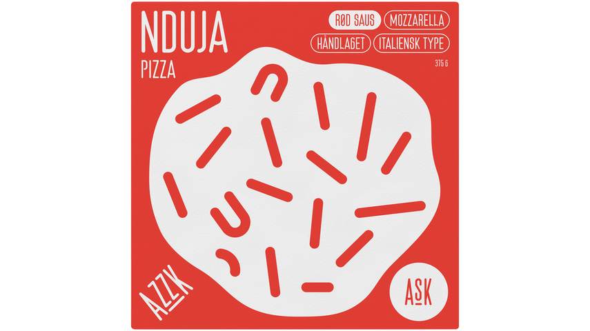Ask Nduja Pizza | 375g