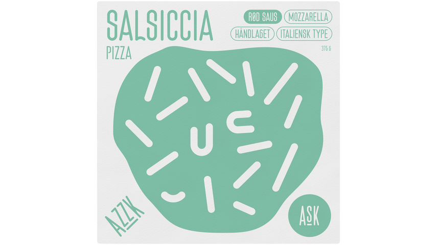Ask Salsiccia Pizza | 375g
