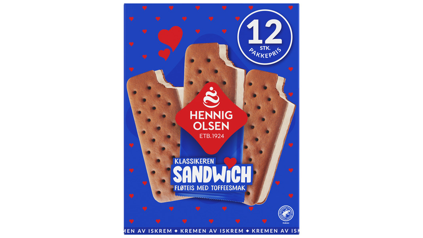 Hennig-Olsen Sandwich | 12stk