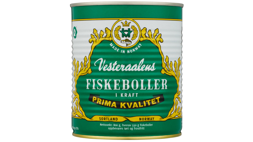 Vesterålens Fiskeboller I Kraft | 800g