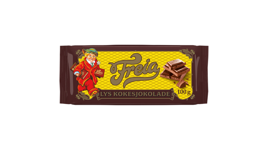 Freia Kokesjokolade Lys | 100g