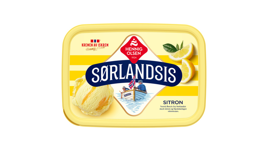 Sørlandsis Sitron | 1l