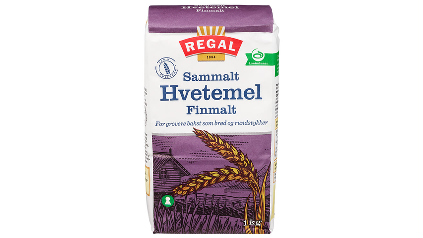 Regal Hvetemel Sammalt Finmalt | 1kg