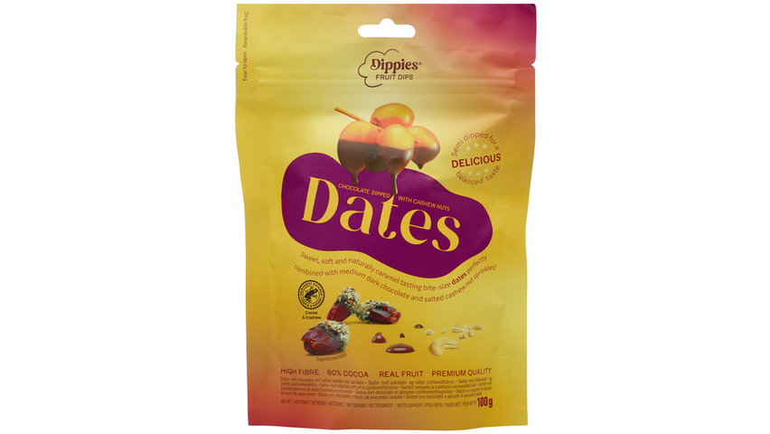 Fruit Dips Dadler Sjokolade Cashew | 100g