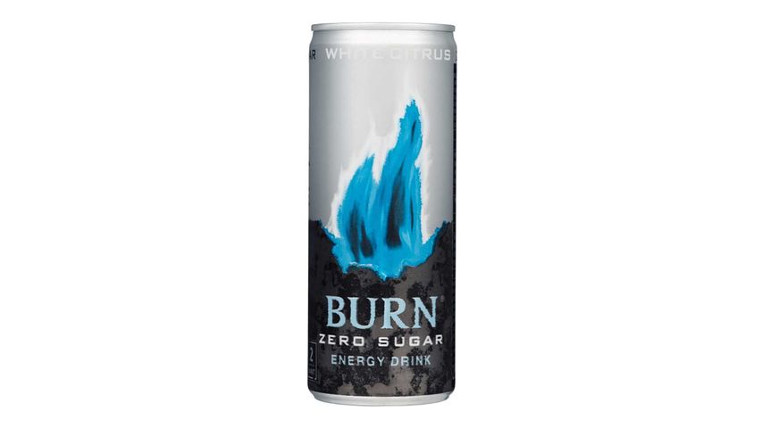 Burn White Citrus Zero Sugar | 0.25l