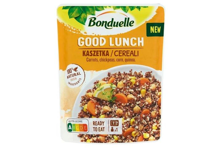 Bonduelle Good Lunch Carrots, Chickpea, Corn, Quinoa Mix with Olive Oil 250 g