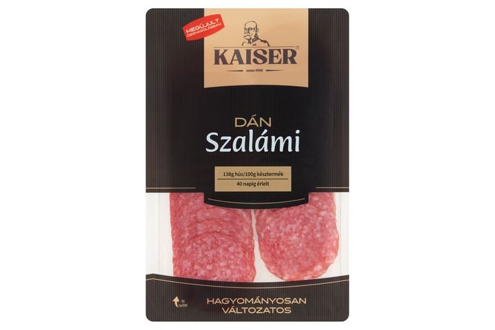 Kaiser Sliced Danish Salami 75 g