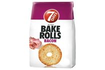 7DAYS Bake Rolls bacon ízű kétszersült 80 g