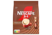 Nescafé 3in1 Brown Sugar azonnal oldódó kávéspecialitás barnacukorral 10 x 16,5 g (165 g)