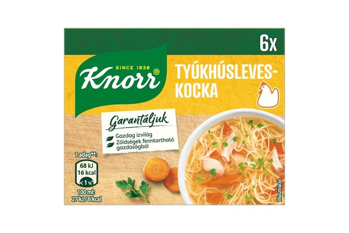 Knorr Chicken Soup Cubes 6 x 10 g (60 g)