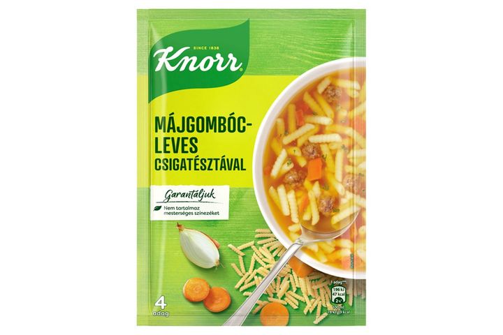 Knorr májgombócleves csigatésztával 58 g