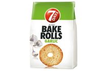 7DAYS Bake Rolls fokhagymás kétszersült 80 g