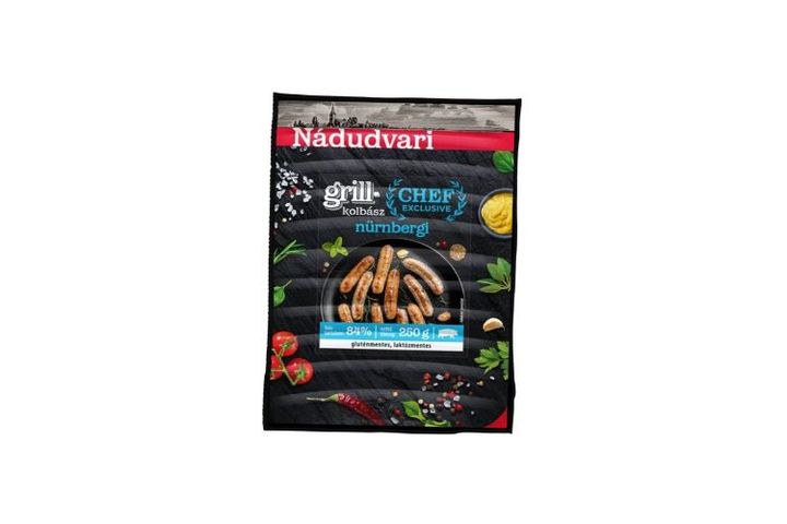 Nádudvari nürnbergi grillkolbász 250 g