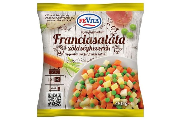 FeVita Quick-Frozen Vegetable Mix for French Salad 450 g