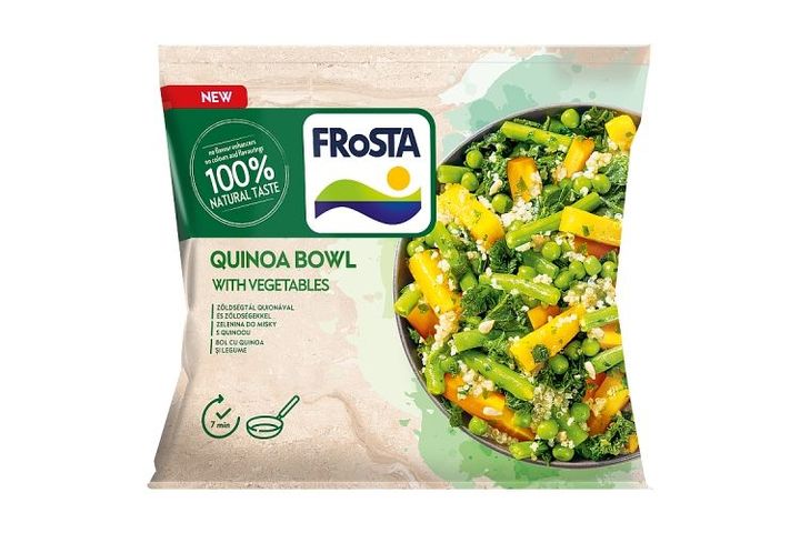 FRoSTA gyorsfagyasztott zöldségtál quinoával és zöldségekkel 400 g