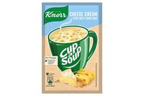 Knorr Cup a Soup instant sajtkrémleves zsemlekockával 22 g