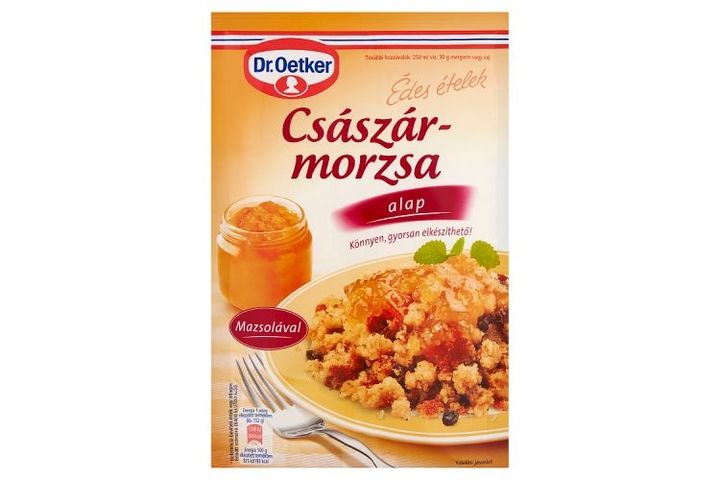 Dr. Oetker Édes Ételek császármorzsa alappor mazsolával 200 g