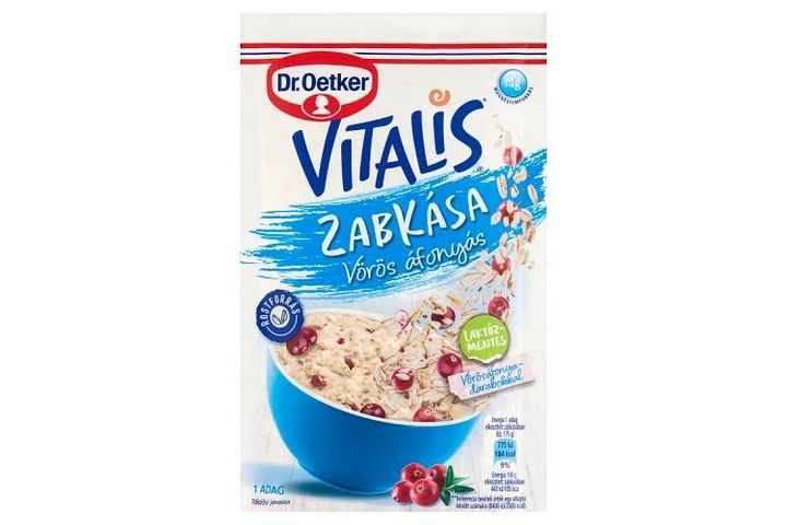 Dr. Oetker Vitalis Lactose-Free Cranberry Porridge Base Powder 50 g