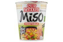 Cup Noodles Miso instant tésztaleves miso ízesítéssel és szárított zöldségekkel japán módra 67 g