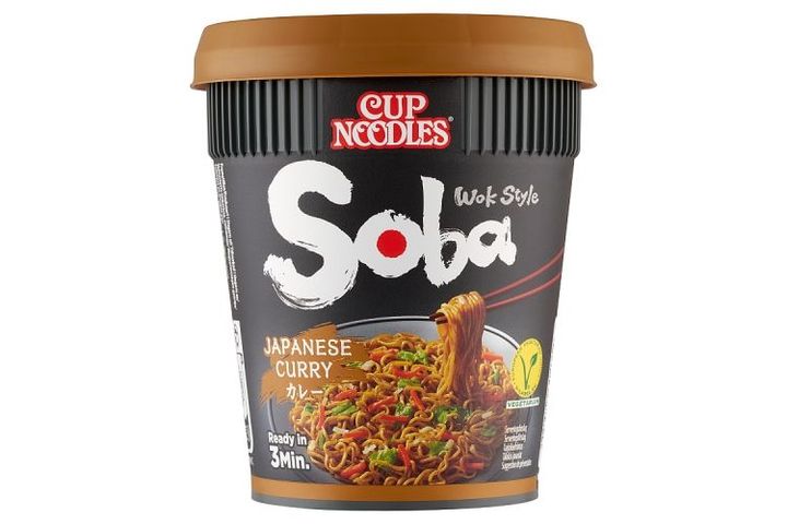 Cup Noodles Soba Instant Noodles with Japanese Curry Seasoning Sauce 90 g