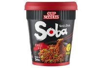 Nissin Cup Noodles Soba instant tészta búzalisztből chili ízesítő szósszal 92 g
