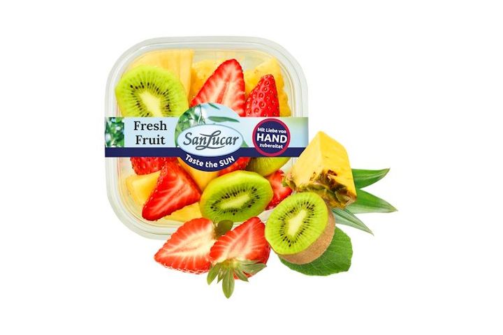 SanLucar Ananász-kiwi-eper mix 160 g
