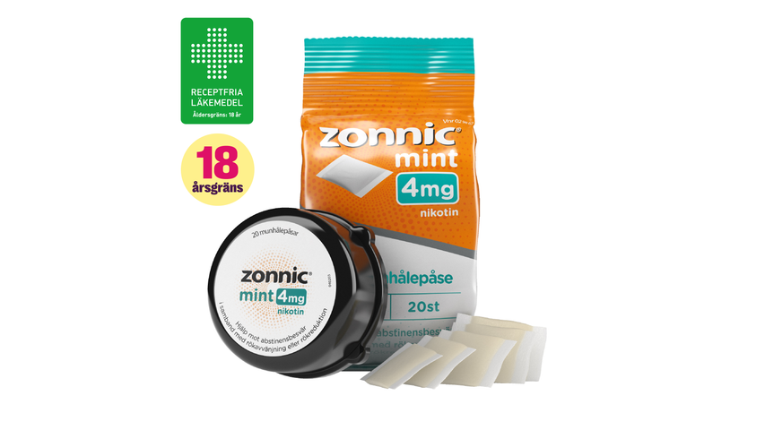 Zonnic Mouth Pouch 4Mg 20-p