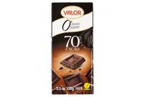 Valor cukormentes csokoládé, édesítőszerekkel 100 g