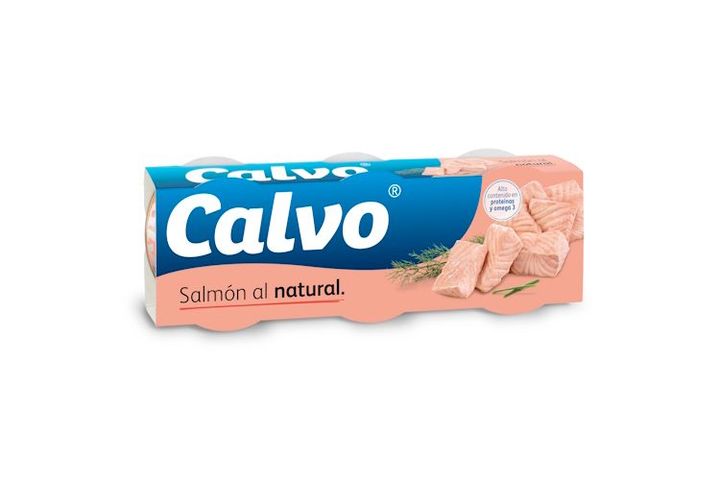 CALVO Lazac natúr lében 3x80 g