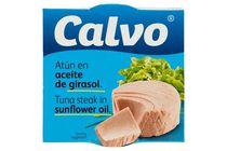Calvo Tuna Steak in Sunflower Oil 160 g