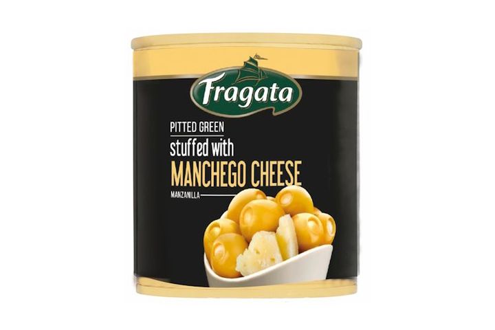 Fragata Green olives, stuffed Manchego 200 g