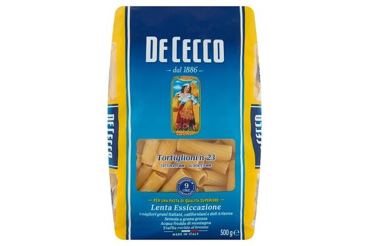 De Cecco tortiglioni durum búzadarából készült tészta 500 g