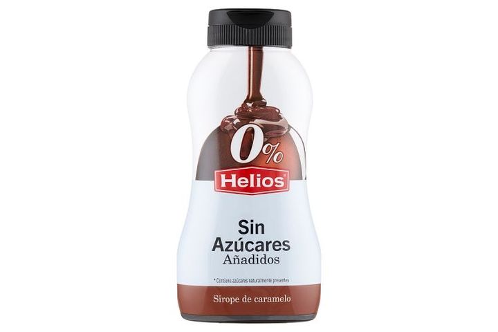 Helios karamellszirup édesítőszerekkel 270 g