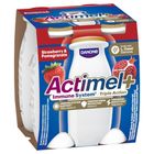 Danone Actimel+ eper- és gránátalmaízű zsírszegény joghurtalapú ital 4 x 100 g (400 g)